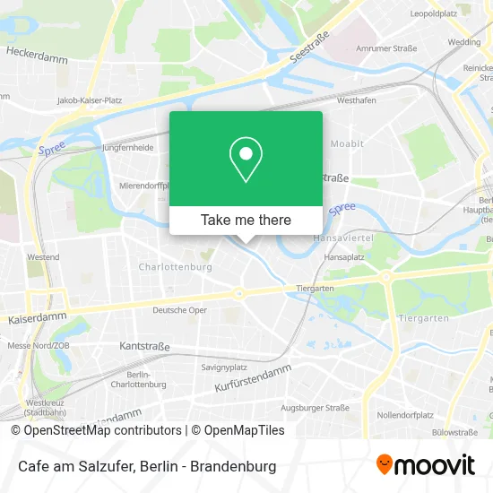 Cafe am Salzufer map