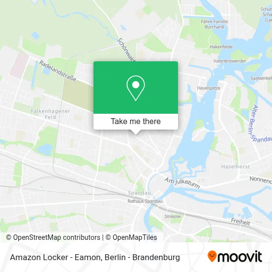 Amazon Locker - Eamon map