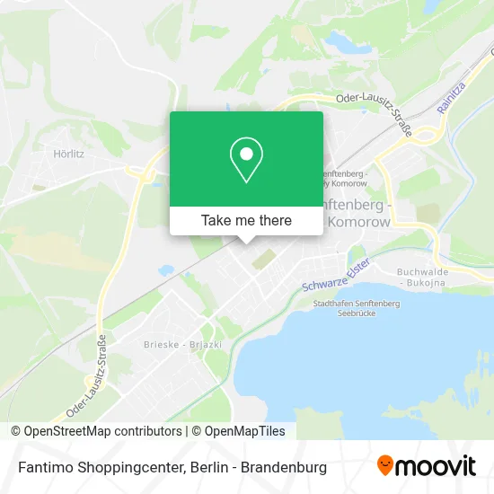 Fantimo Shoppingcenter map
