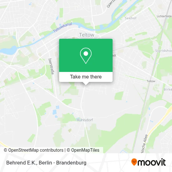 Behrend E.K. map