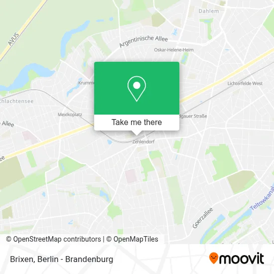 Brixen map