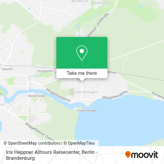 Iris Heppner Alltours Reisecenter map