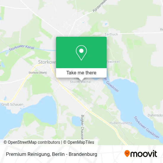 Premium Reinigung map