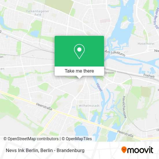 Nevs Ink Berlin map