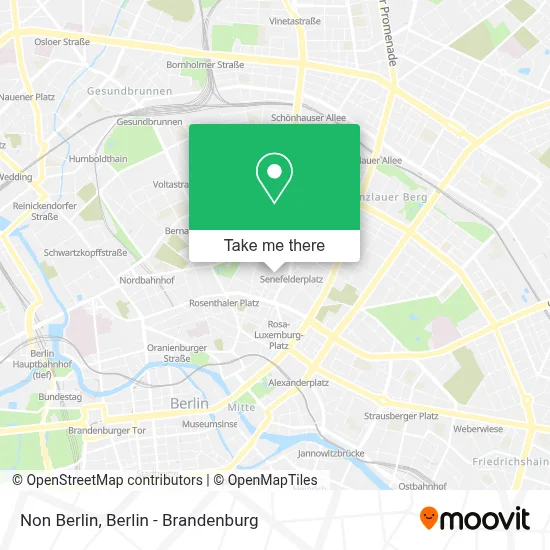 Non Berlin map
