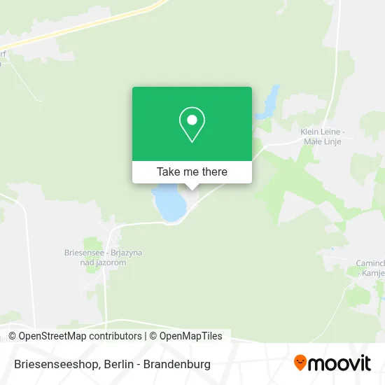 Briesenseeshop map