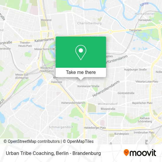 Urban Tribe Coaching map