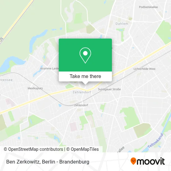 Ben Zerkowitz map