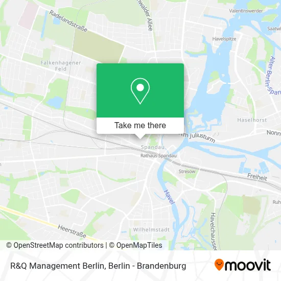 R&Q Management Berlin map