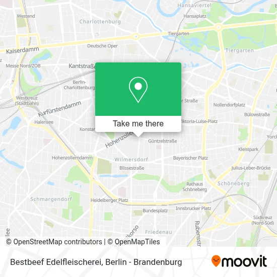 Bestbeef Edelfleischerei map