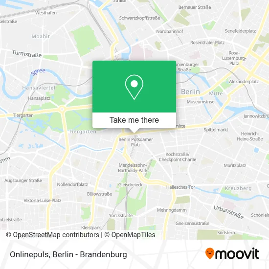 Onlinepuls map