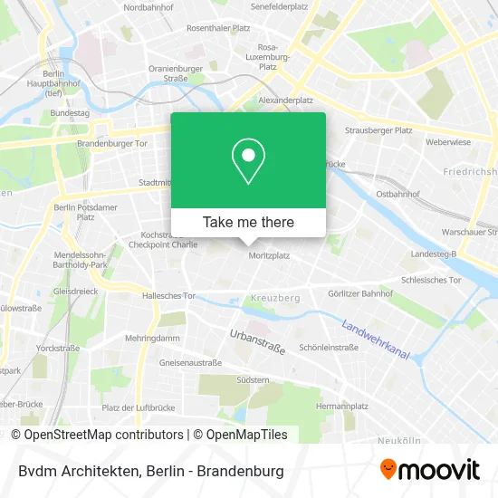 Bvdm Architekten map