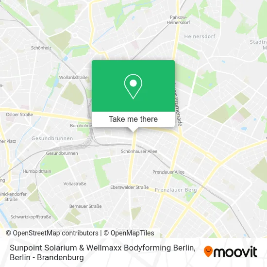 Sunpoint Solarium & Wellmaxx Bodyforming Berlin map