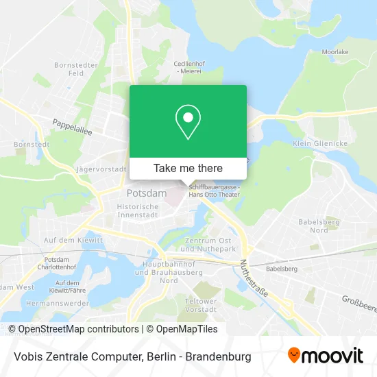 Vobis Zentrale Computer map
