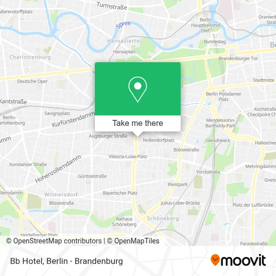 Bb Hotel map