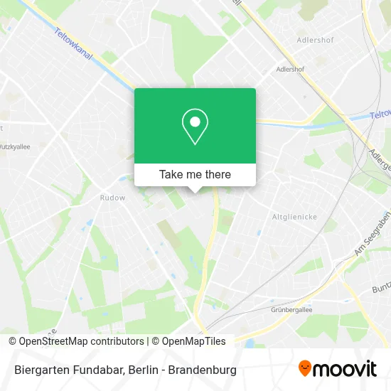 Biergarten Fundabar map