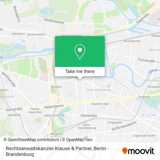 Rechtsanwaltskanzlei Krause & Partner map