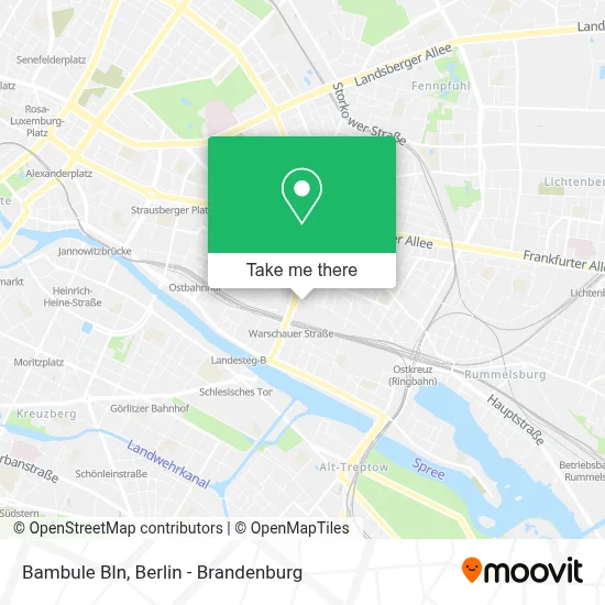 Bambule Bln map