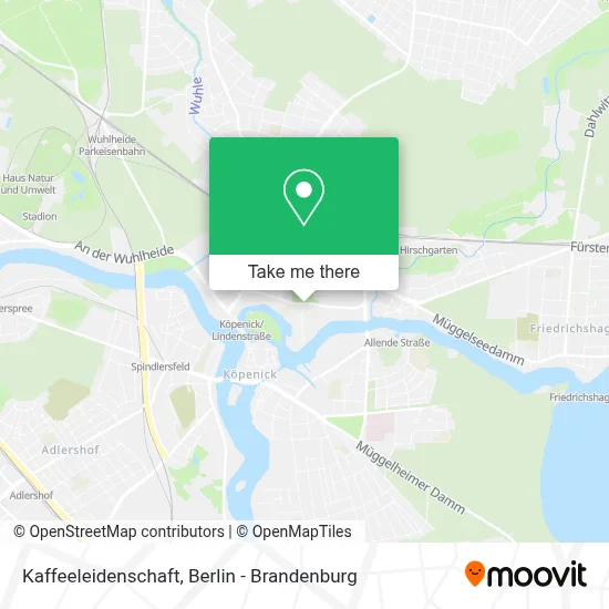Kaffeeleidenschaft map