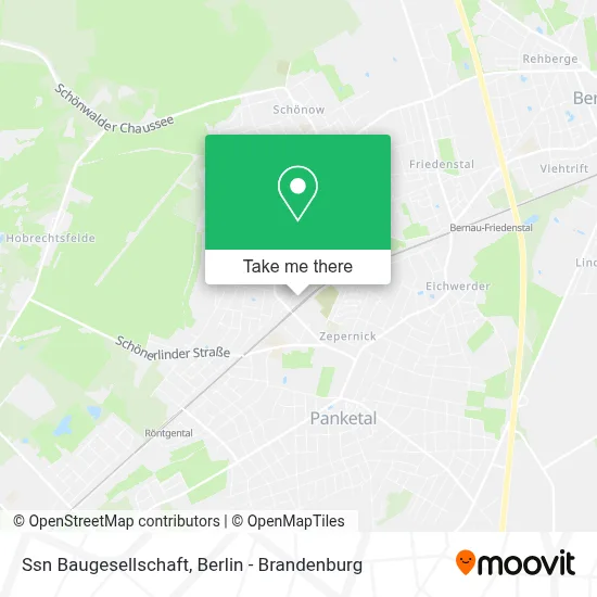 Ssn Baugesellschaft map