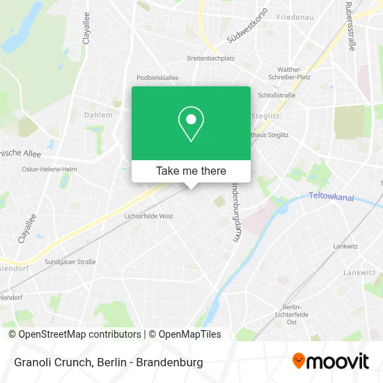 Granoli Crunch map