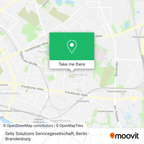 Selly Solutions Servicegesellschaft map