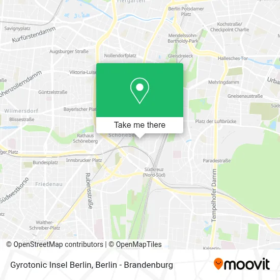 Gyrotonic Insel Berlin map