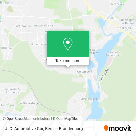J. C. Automotive Gbr map