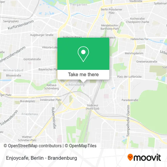 Enjoycafe map