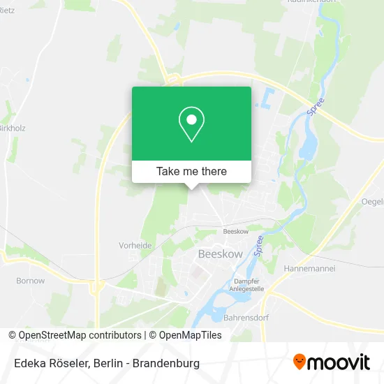 Edeka Röseler map