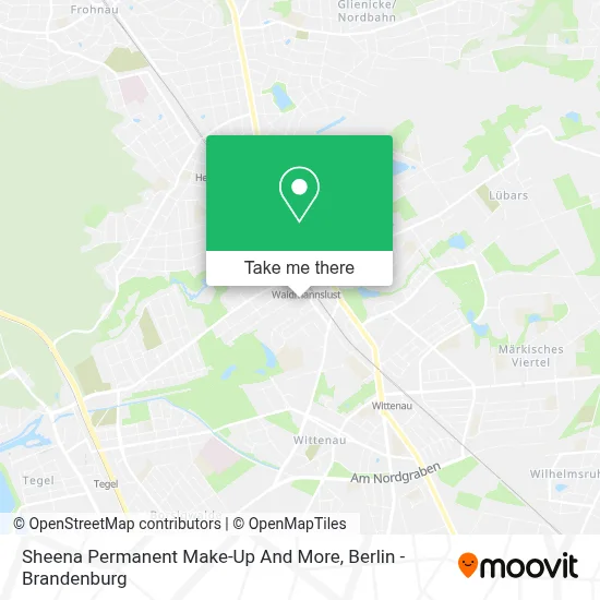Sheena Permanent Make-Up And More map