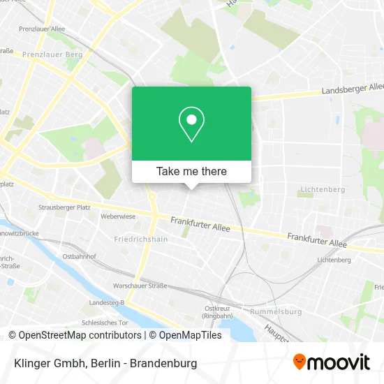 Klinger Gmbh map
