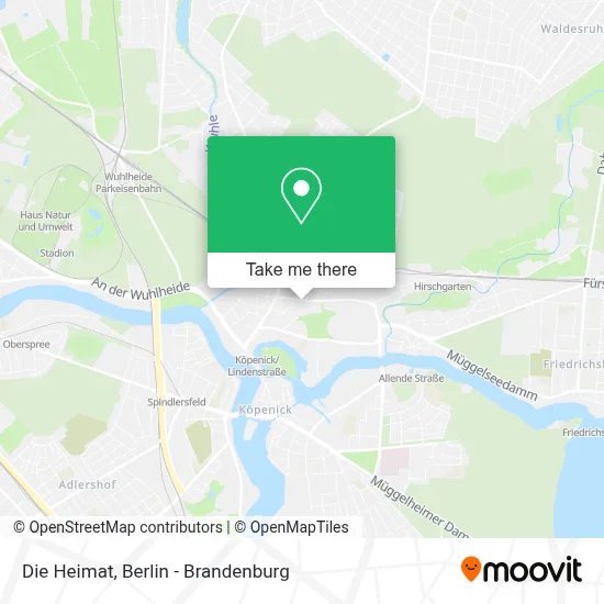 Die Heimat map