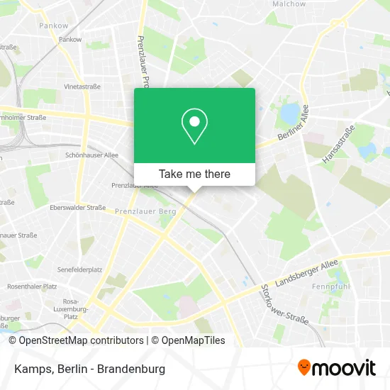 Kamps map
