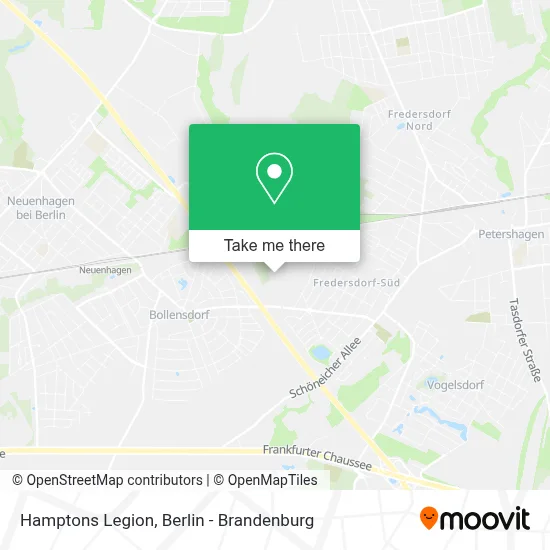 Hamptons Legion map