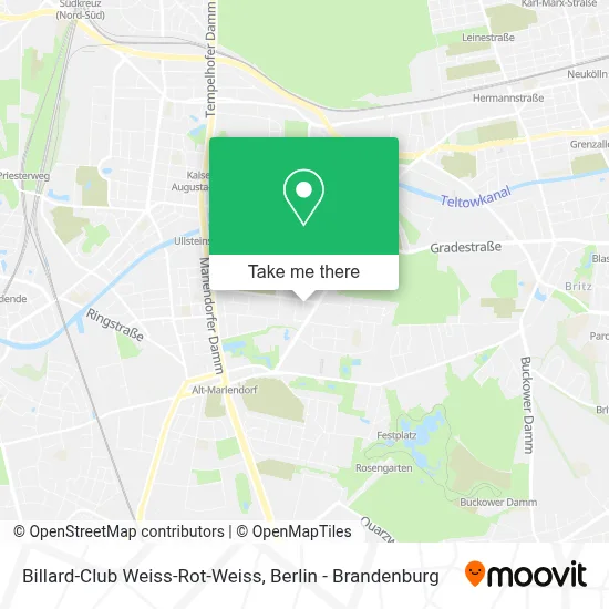 Billard-Club Weiss-Rot-Weiss map