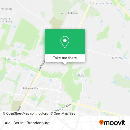 Aldi map