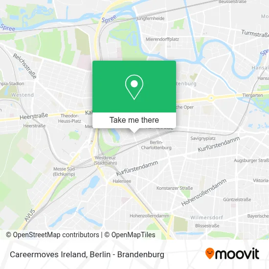 Careermoves Ireland map