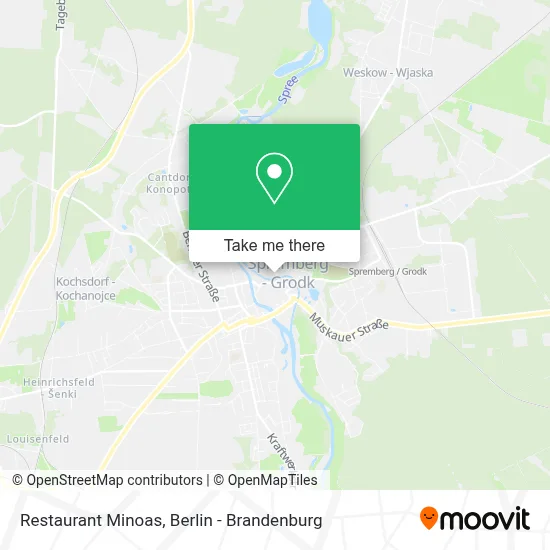 Restaurant Minoas map