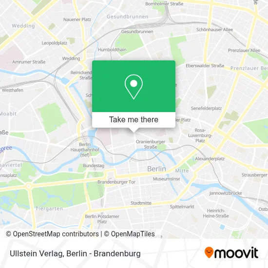 Ullstein Verlag map