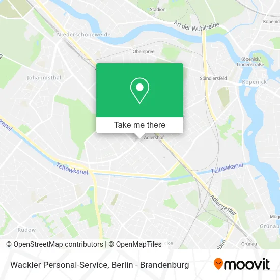 Wackler Personal-Service map