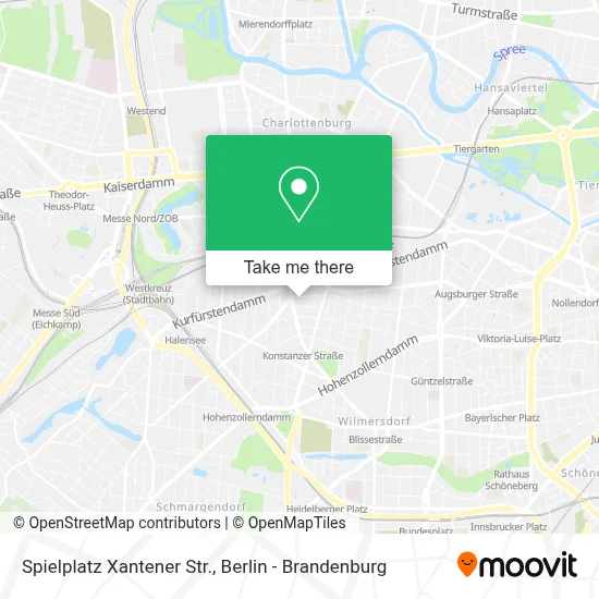 Spielplatz Xantener Str. map