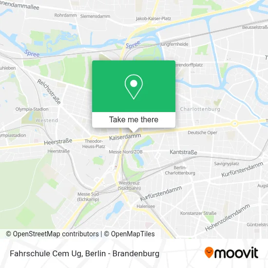 Fahrschule Cem Ug map