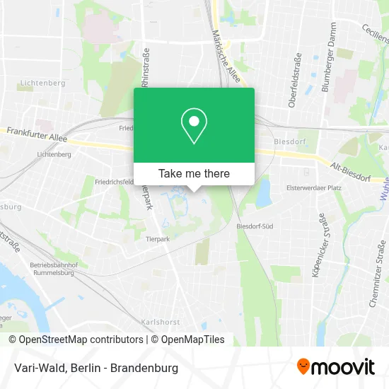 Vari-Wald map