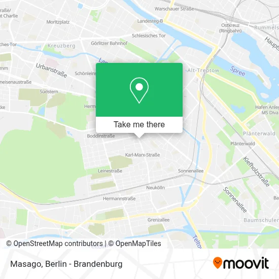 Masago map