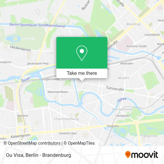 Ou Visa map