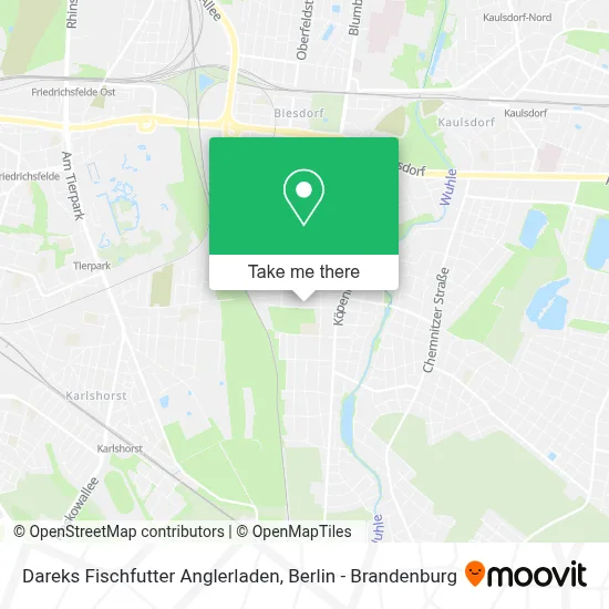 Dareks Fischfutter Anglerladen map