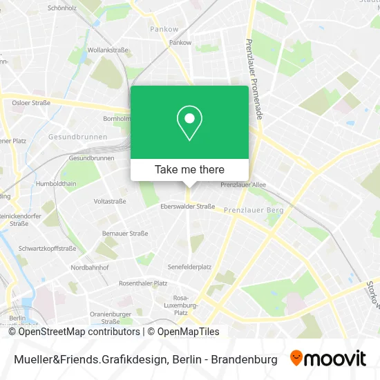 Mueller&Friends.Grafikdesign map