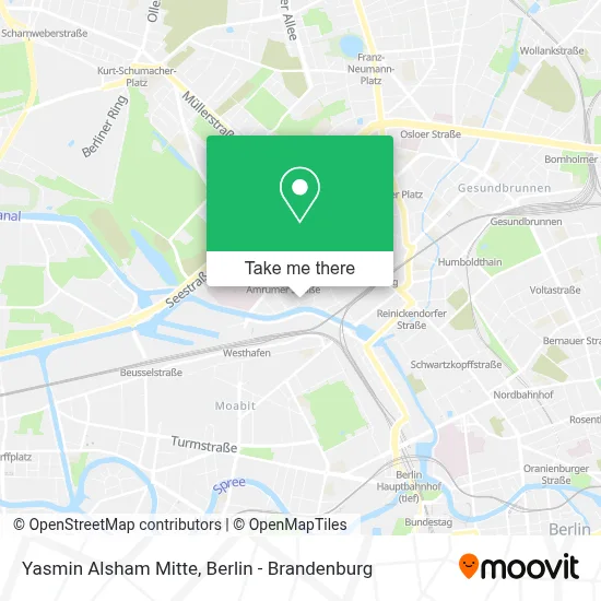 Yasmin Alsham Mitte map