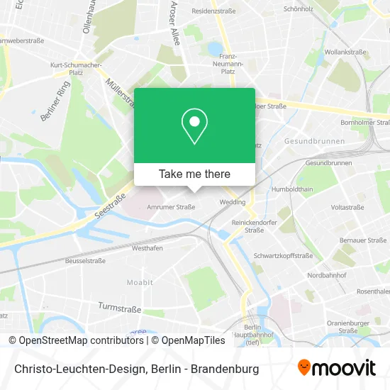 Christo-Leuchten-Design map